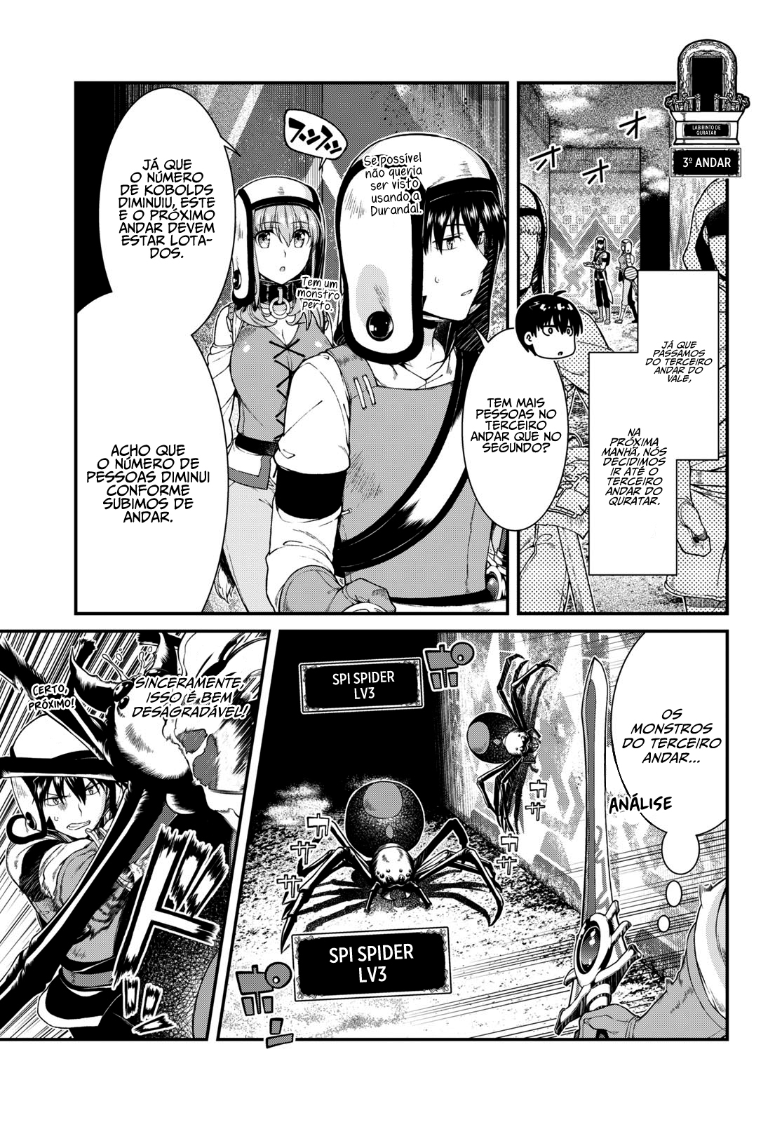 Isekai Meikyuu de Harem Wo Capítulo 1