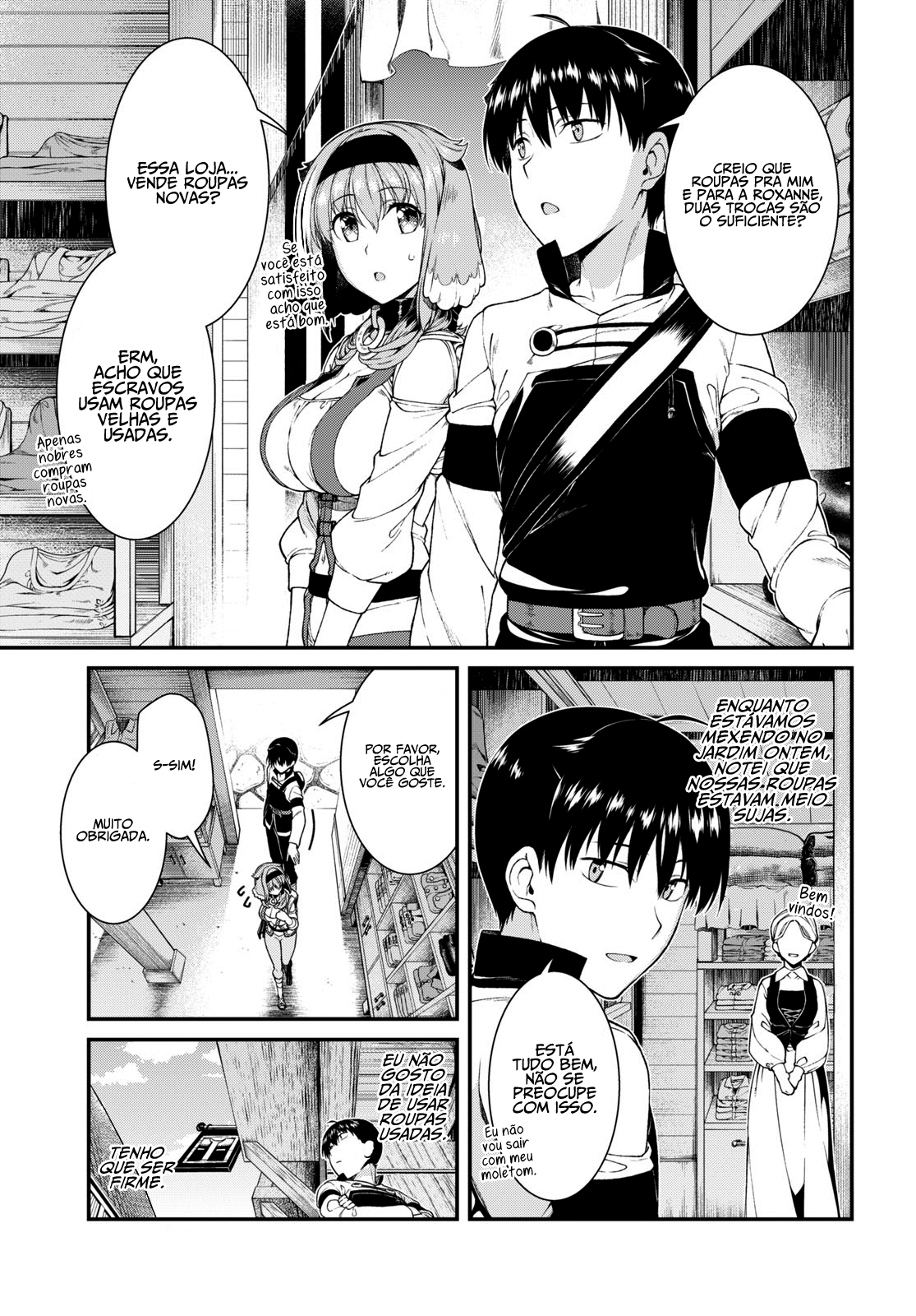 Isekai Meikyuu de Harem Wo Capítulo 1