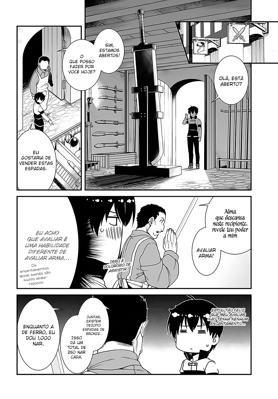 Isekai Meikyuu de Harem Wo Capítulo 1