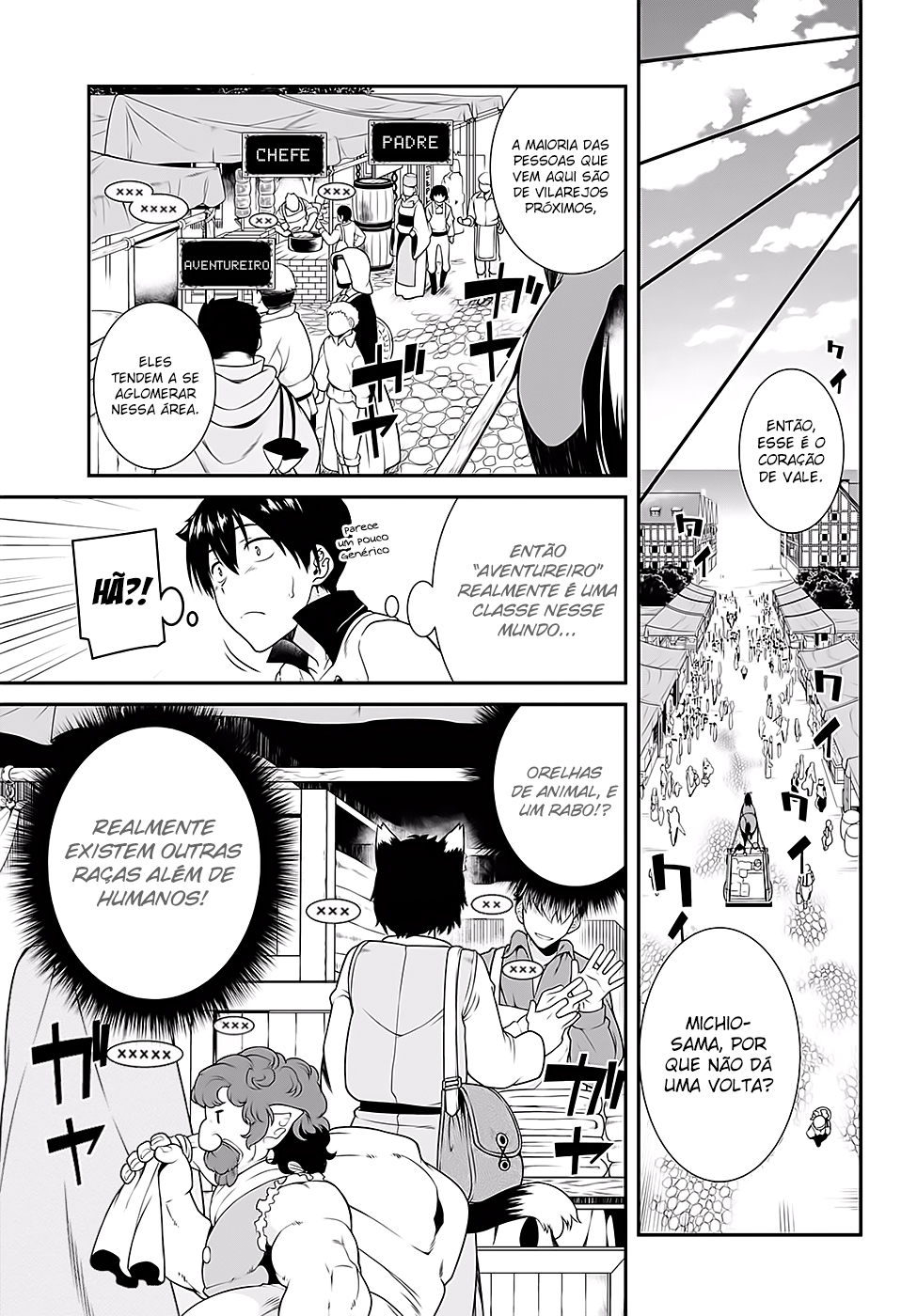 Isekai Meikyuu de Harem Wo Capítulo 1
