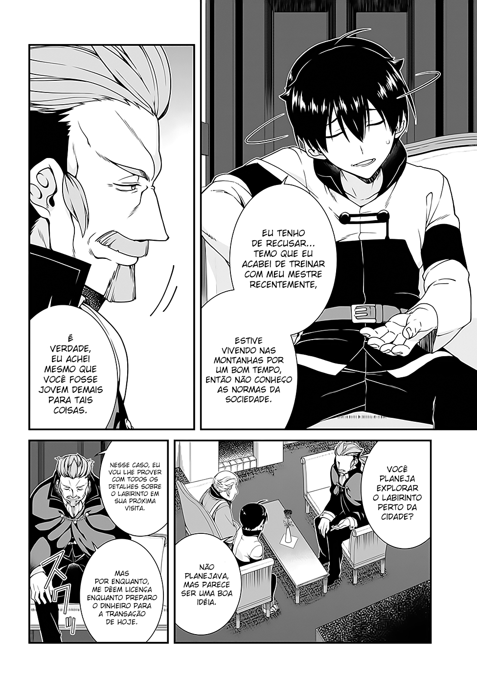 Isekai Meikyuu de Harem Wo Capítulo 1