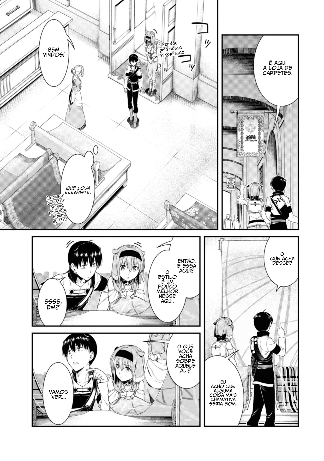 Isekai Meikyuu de Harem Wo Capítulo 1