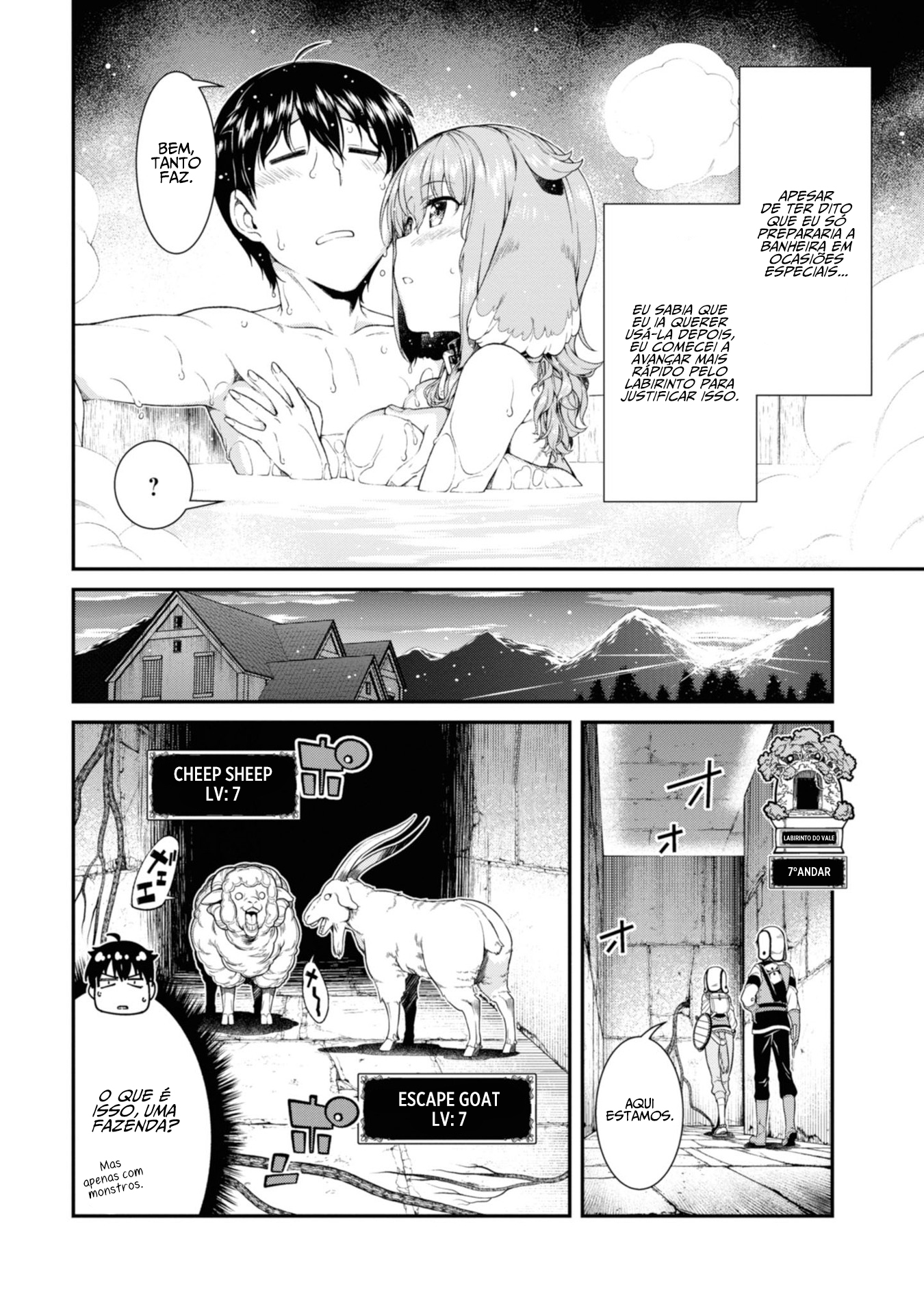 Isekai Meikyuu de Harem Wo Capítulo 1