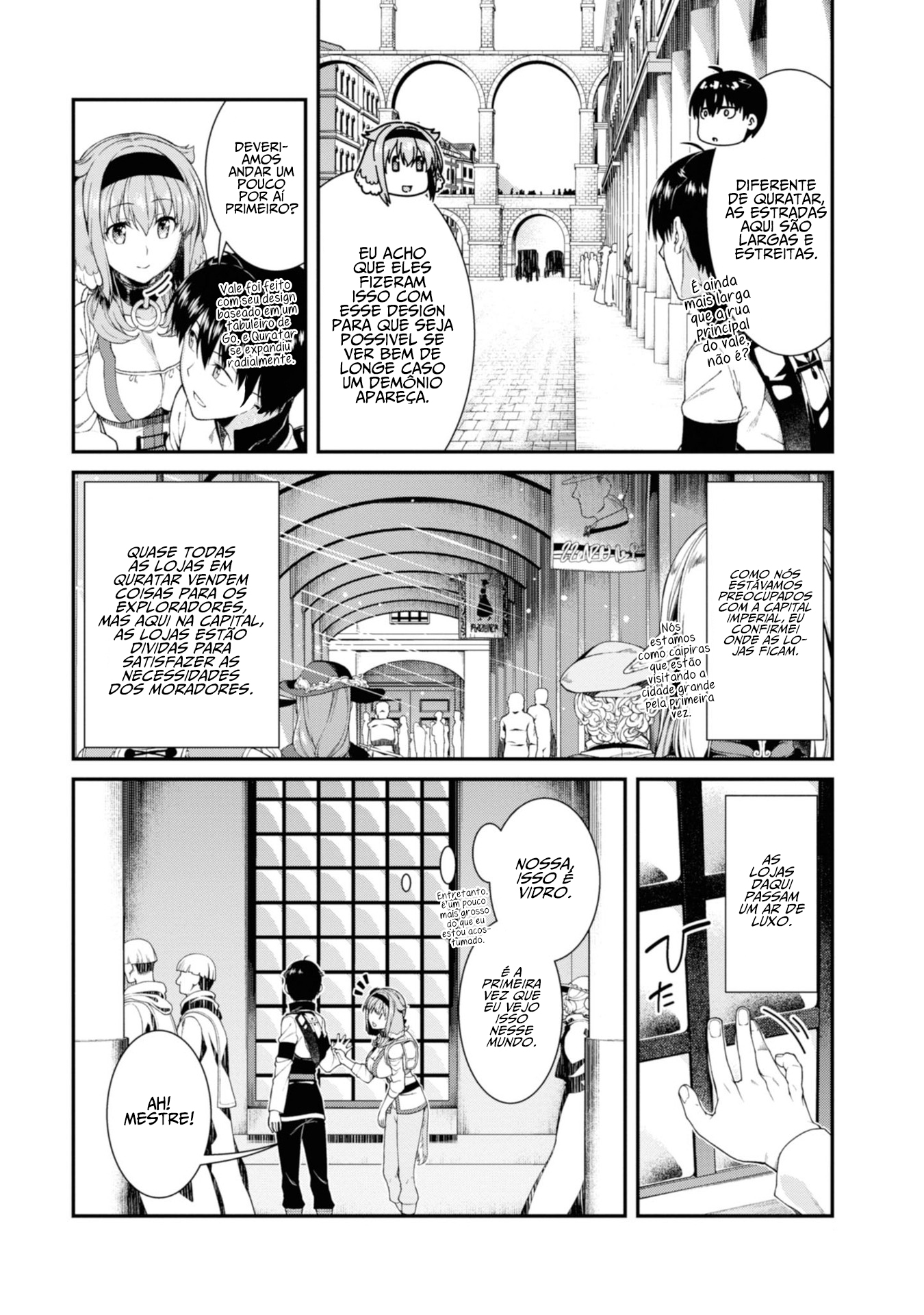 Isekai Meikyuu de Harem Wo Capítulo 1