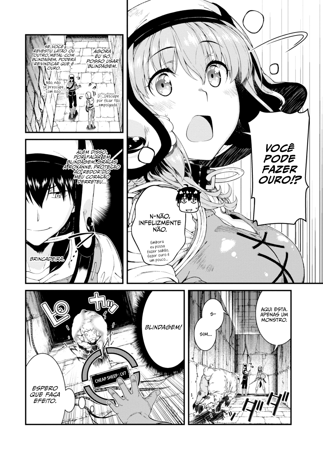 Isekai Meikyuu de Harem Wo Capítulo 1