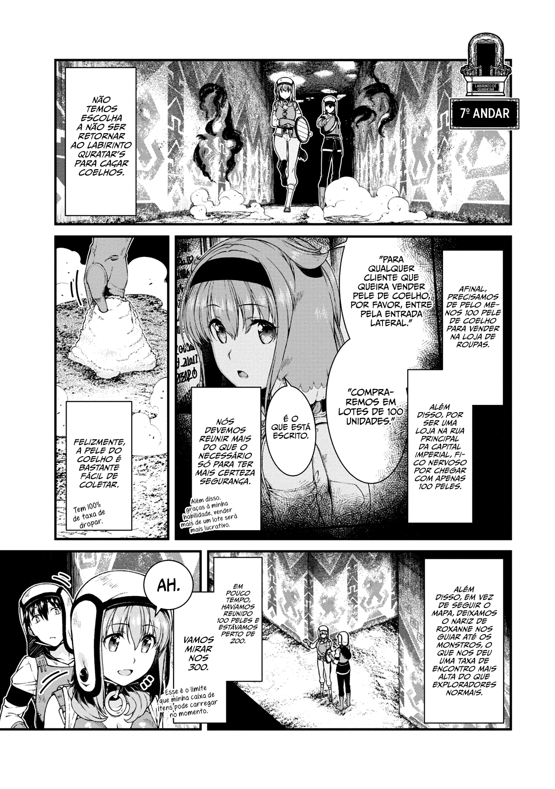 Isekai Meikyuu de Harem Wo Capítulo 1