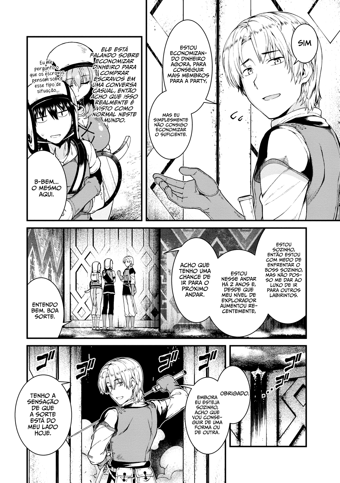 Isekai Meikyuu de Harem Wo Capítulo 1
