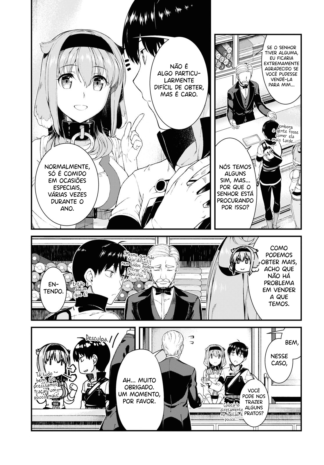 Isekai Meikyuu de Harem Wo Capítulo 1
