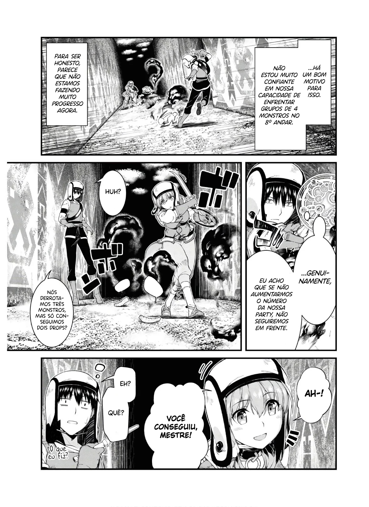 Isekai Meikyuu de Harem Wo Capítulo 1