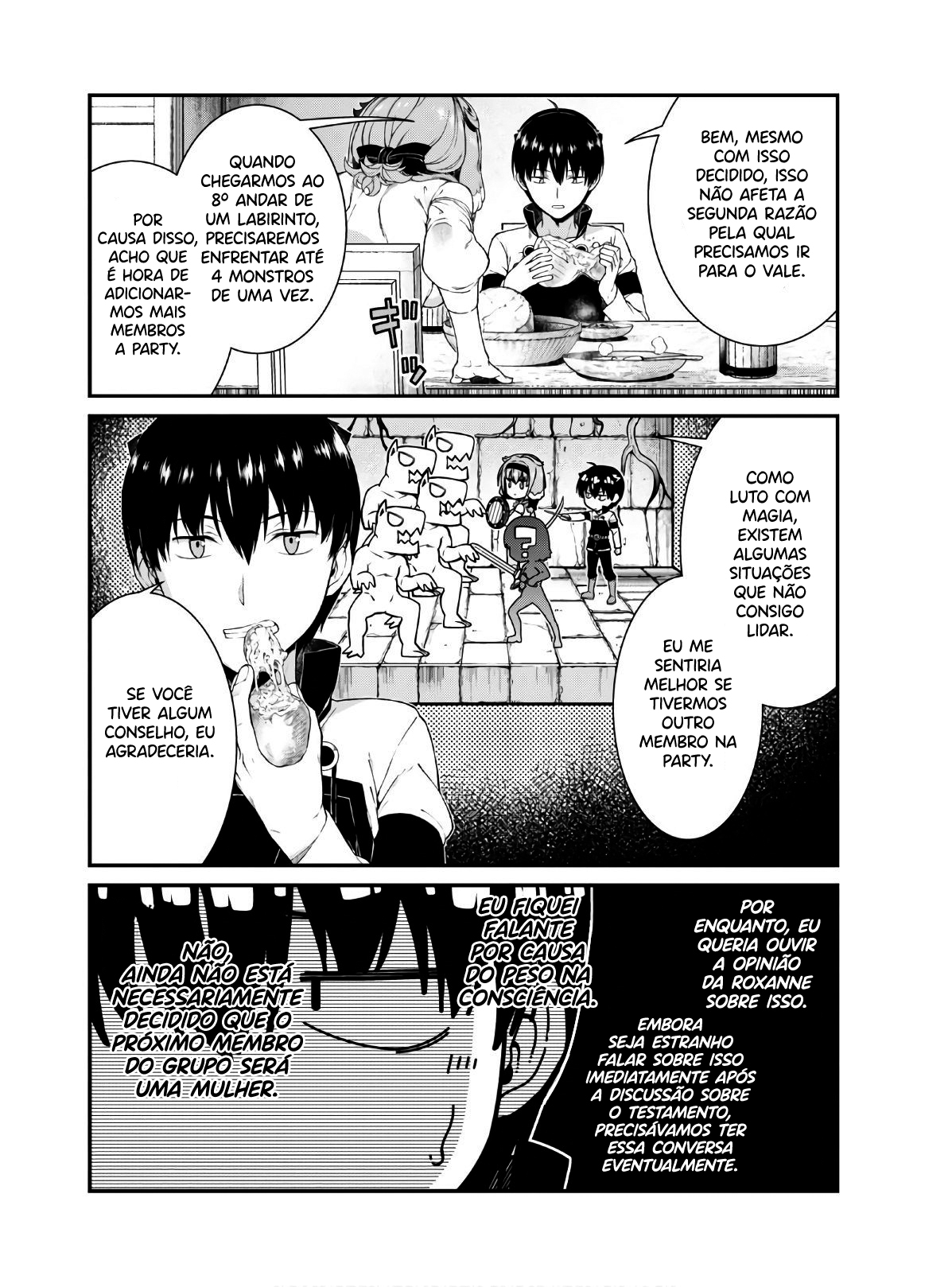 Isekai Meikyuu de Harem Wo Capítulo 1