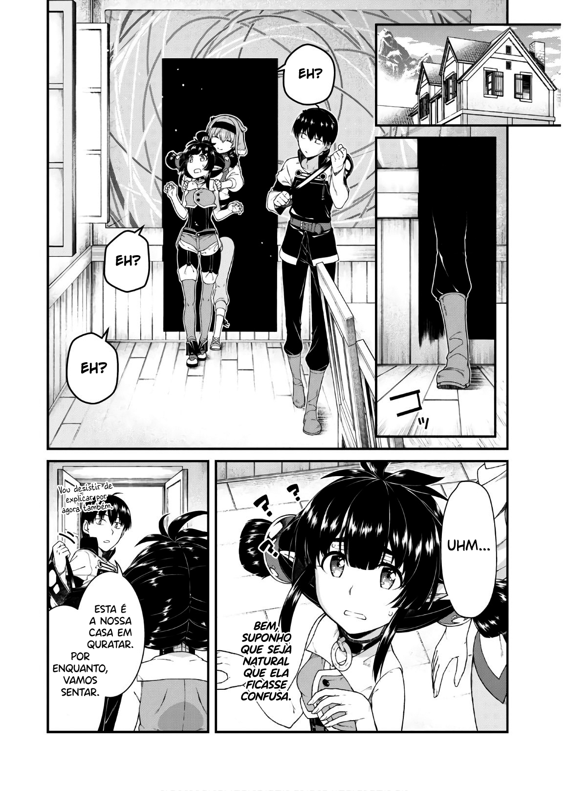 Isekai Meikyuu de Harem Wo Capítulo 1