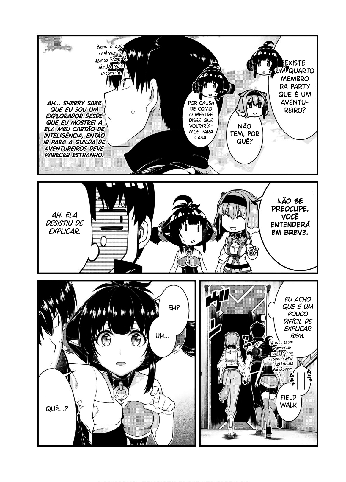 Isekai Meikyuu de Harem Wo Capítulo 1