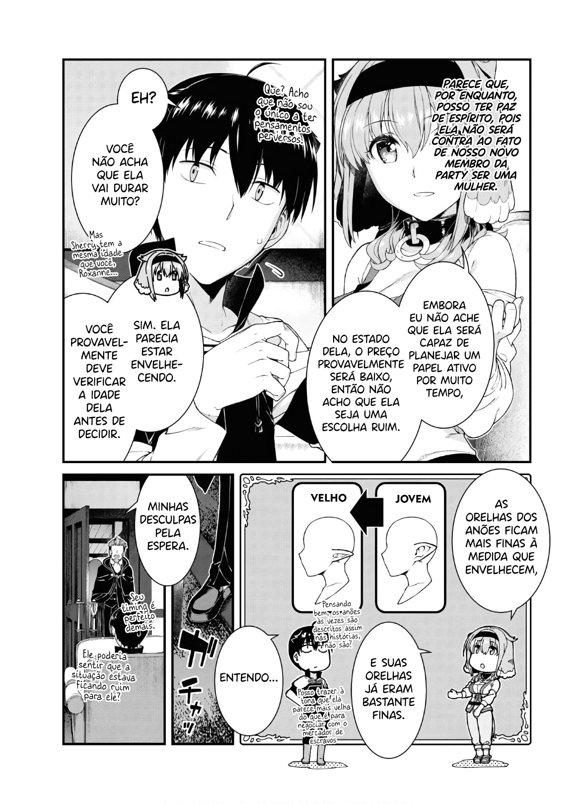 Isekai Meikyuu de Harem Wo Capítulo 1
