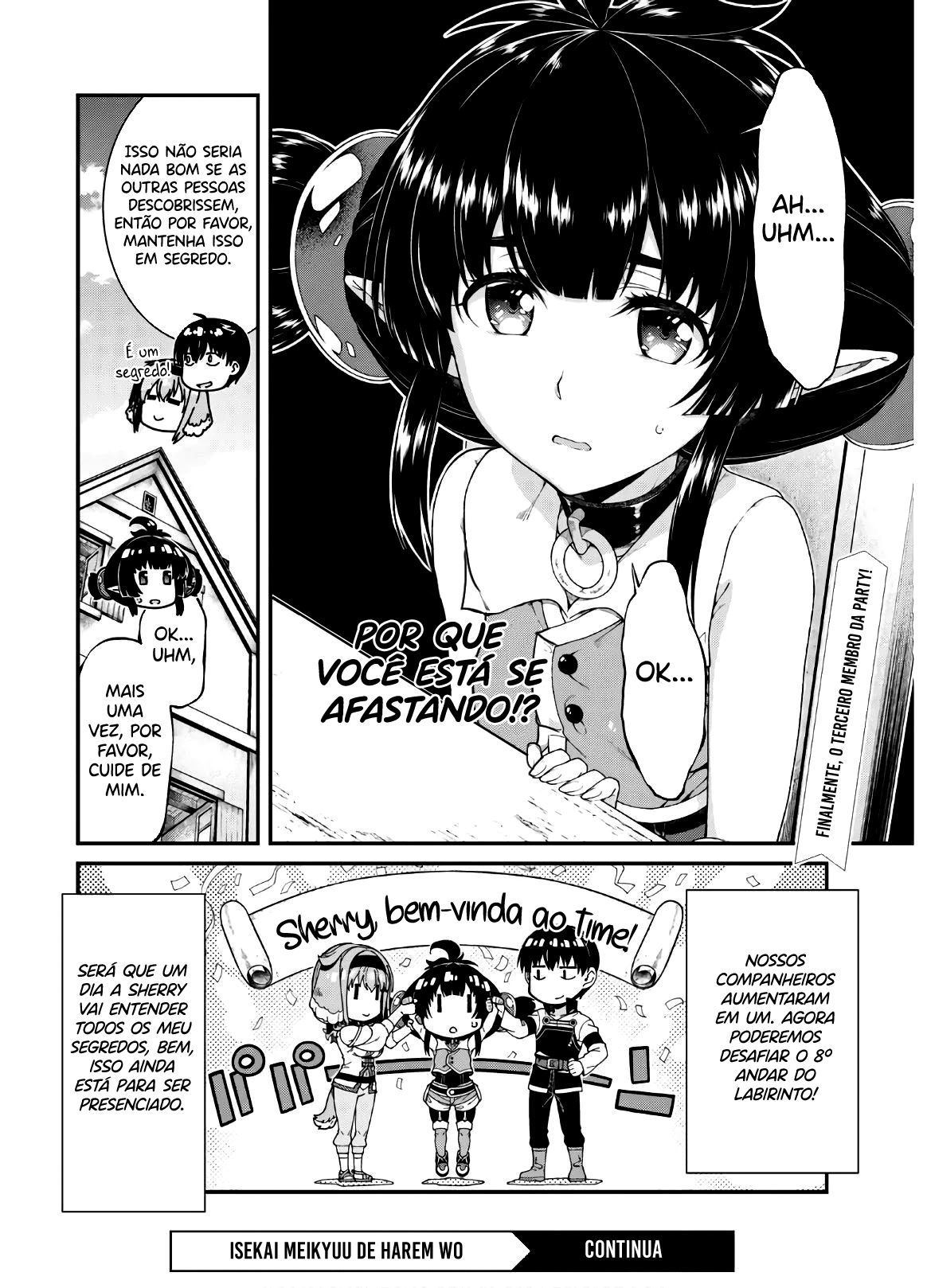 Isekai Meikyuu de Harem Wo Capítulo 1