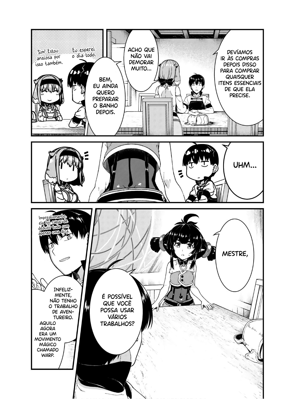 Isekai Meikyuu de Harem Wo Capítulo 1