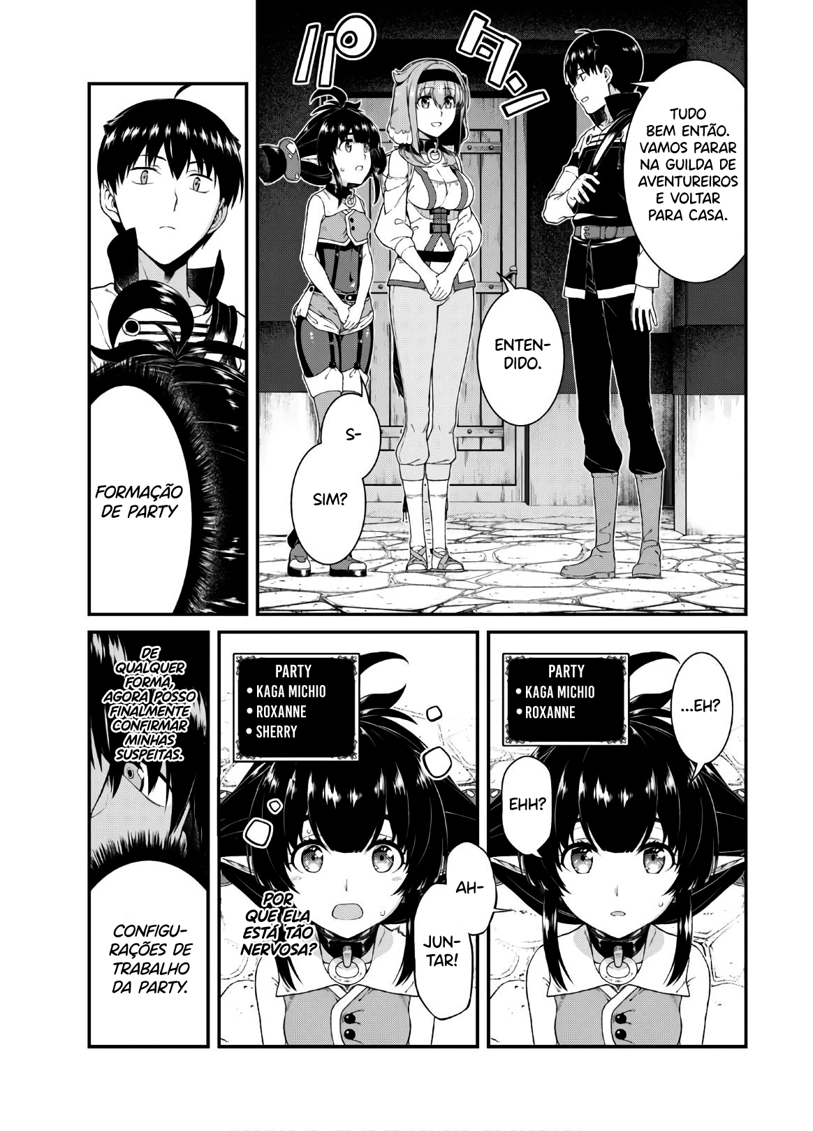Isekai Meikyuu de Harem Wo Capítulo 1