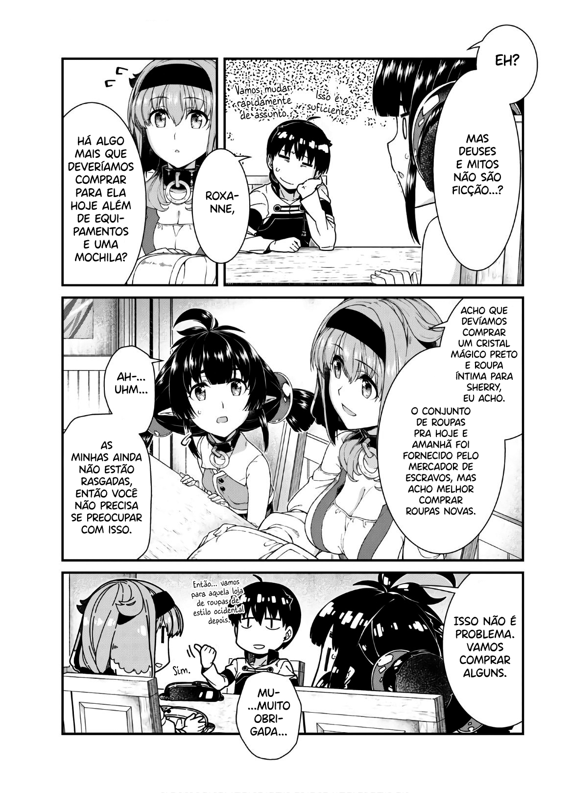 Isekai Meikyuu de Harem Wo Capítulo 1