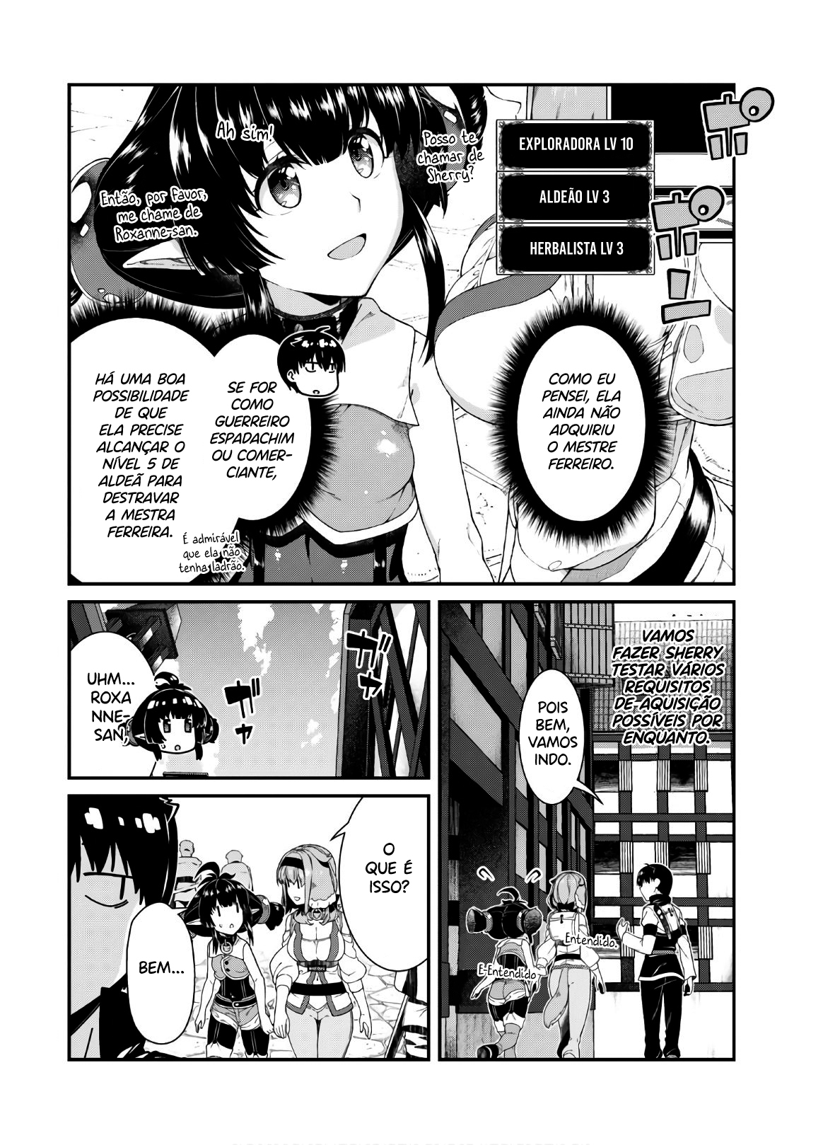 Isekai Meikyuu de Harem Wo Capítulo 1