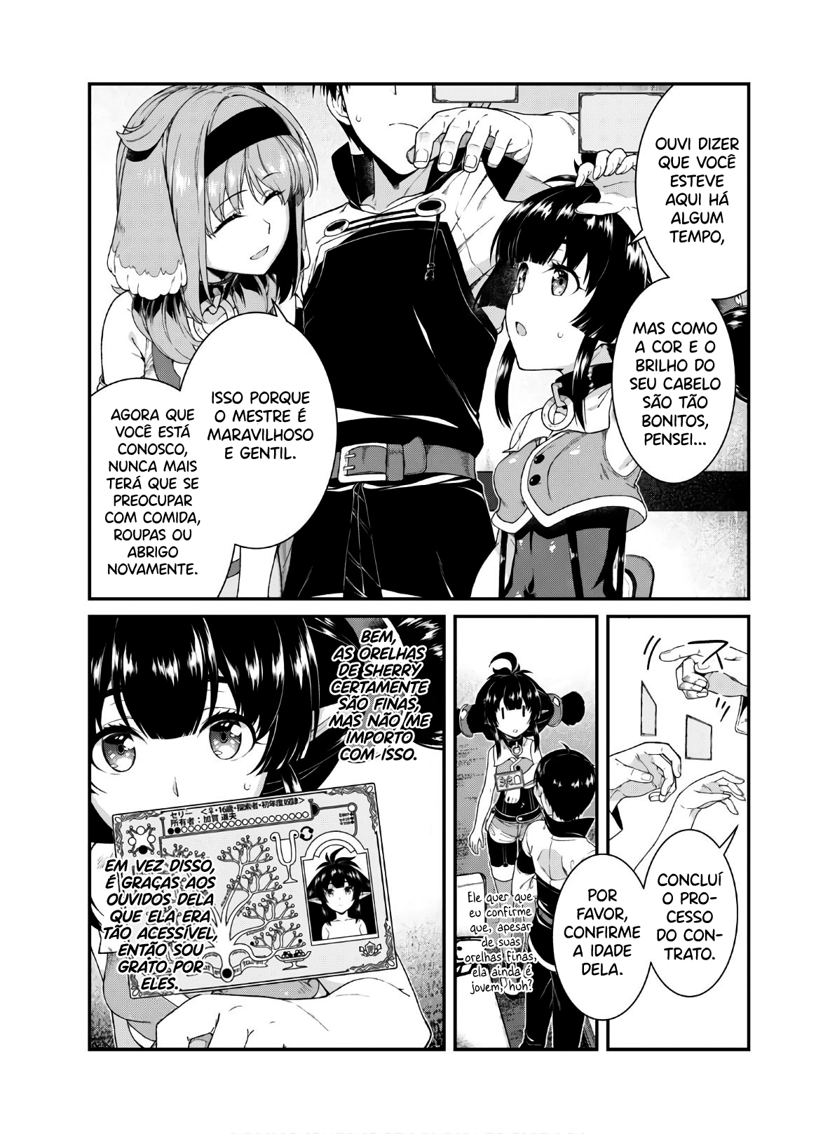 Isekai Meikyuu de Harem Wo Capítulo 1