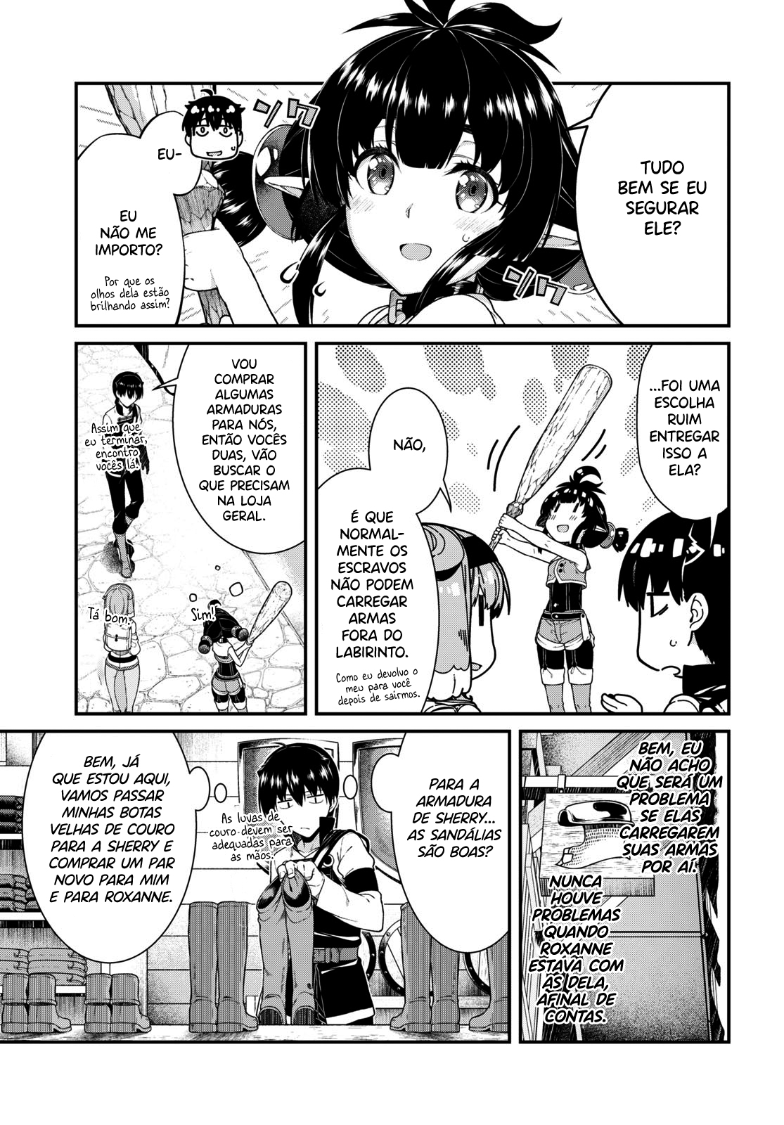 Isekai Meikyuu de Harem Wo Capítulo 1