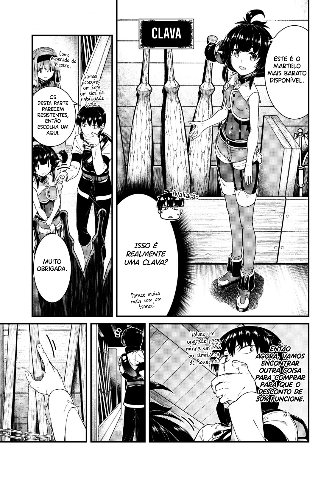 Isekai Meikyuu de Harem Wo Capítulo 1