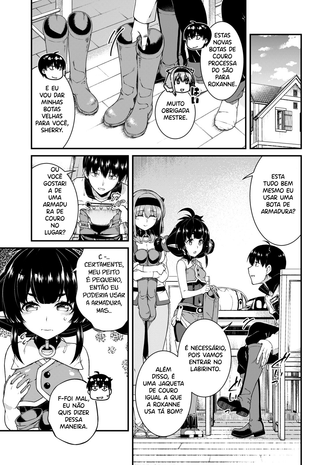 Isekai Meikyuu de Harem Wo Capítulo 1