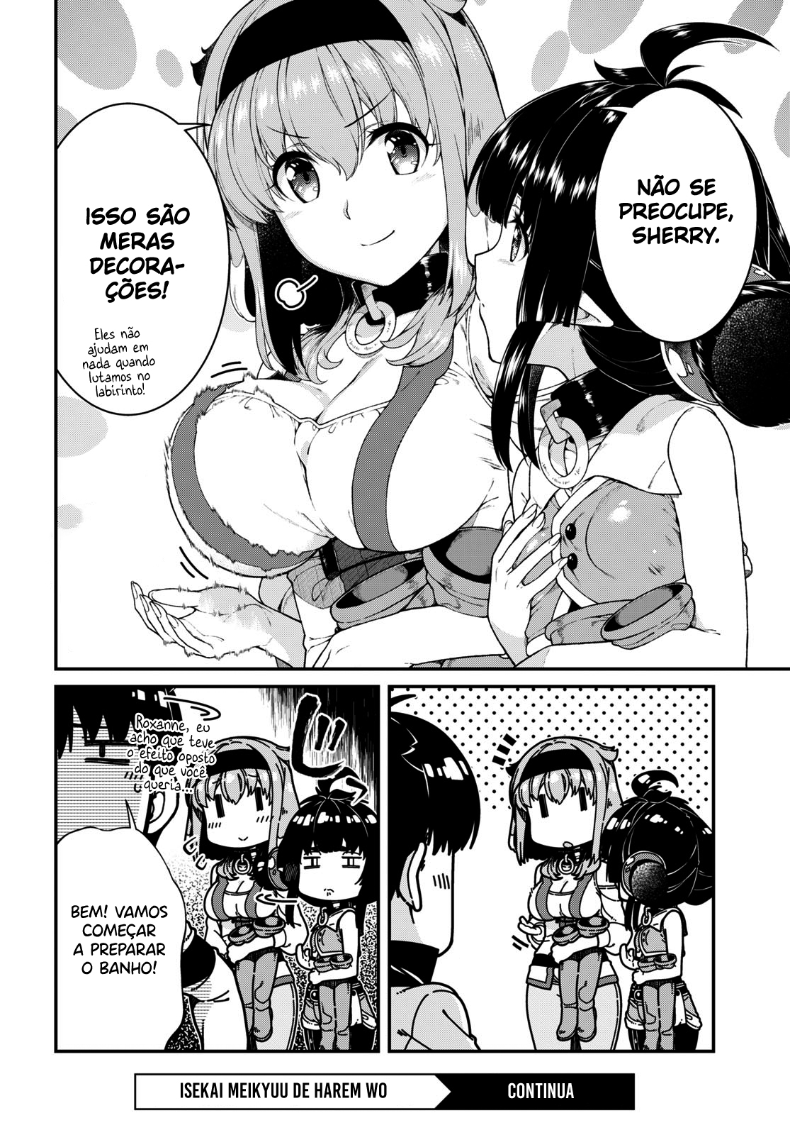 Isekai Meikyuu de Harem Wo Capítulo 1