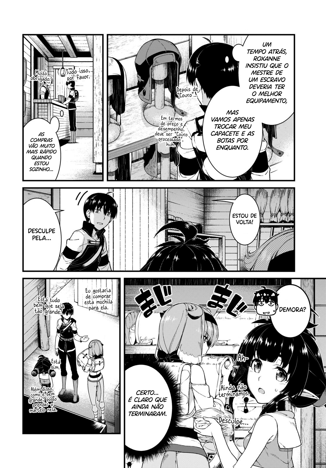 Isekai Meikyuu de Harem Wo Capítulo 1
