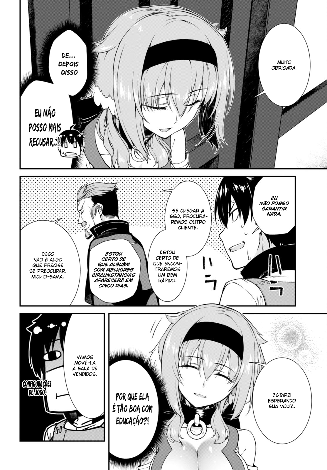 Isekai Meikyuu de Harem Wo Capítulo 1