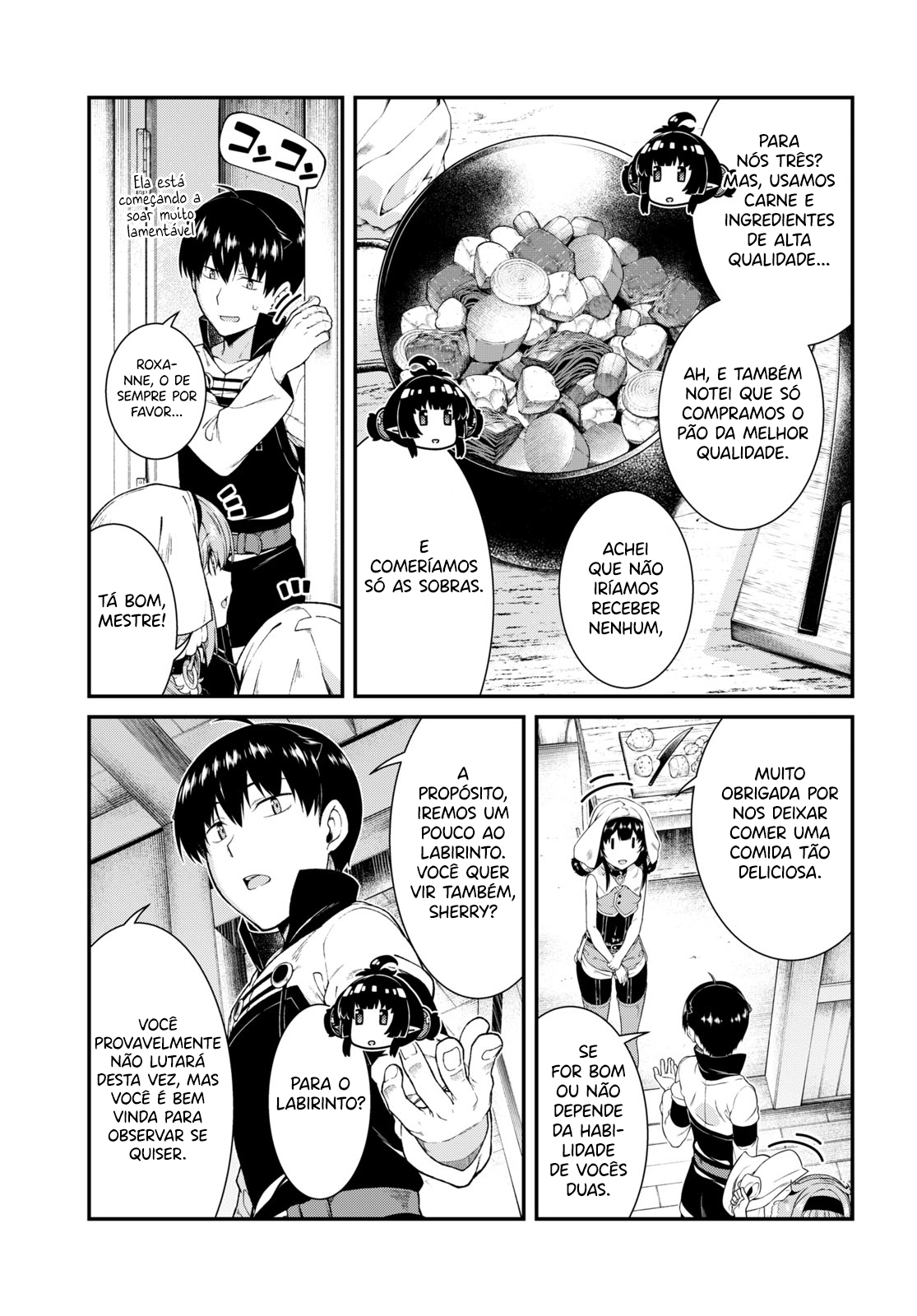 Isekai Meikyuu de Harem Wo Capítulo 1