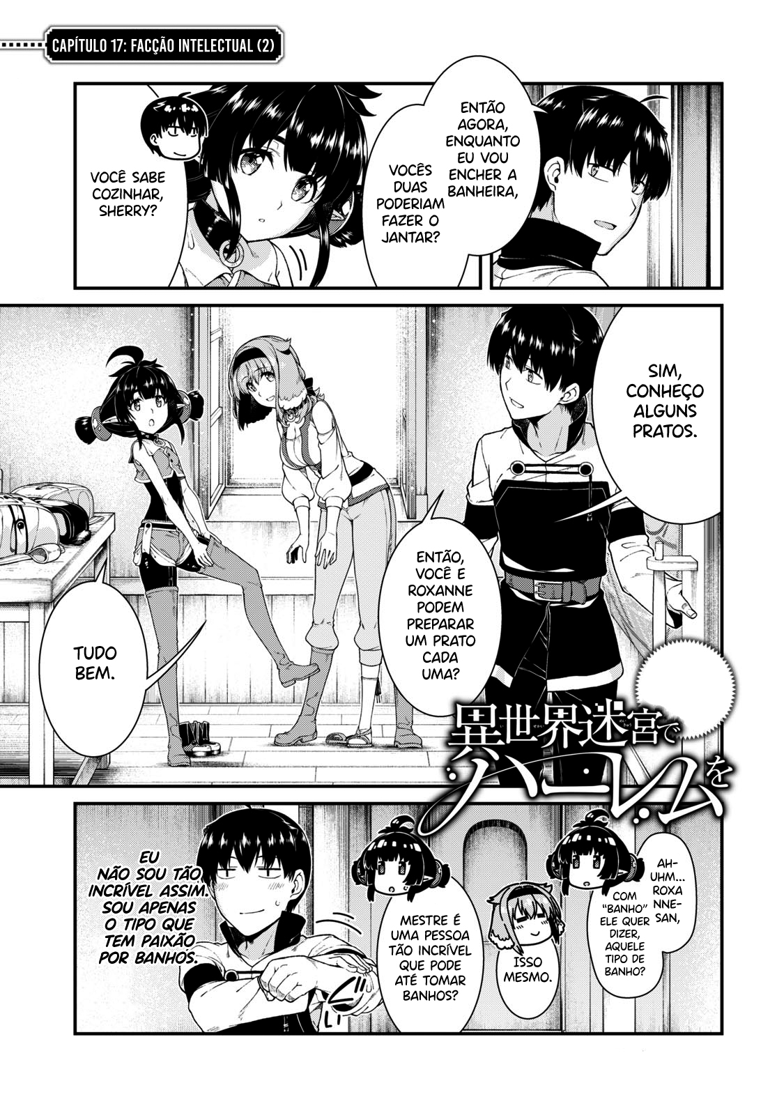 Isekai Meikyuu de Harem Wo Capítulo 1
