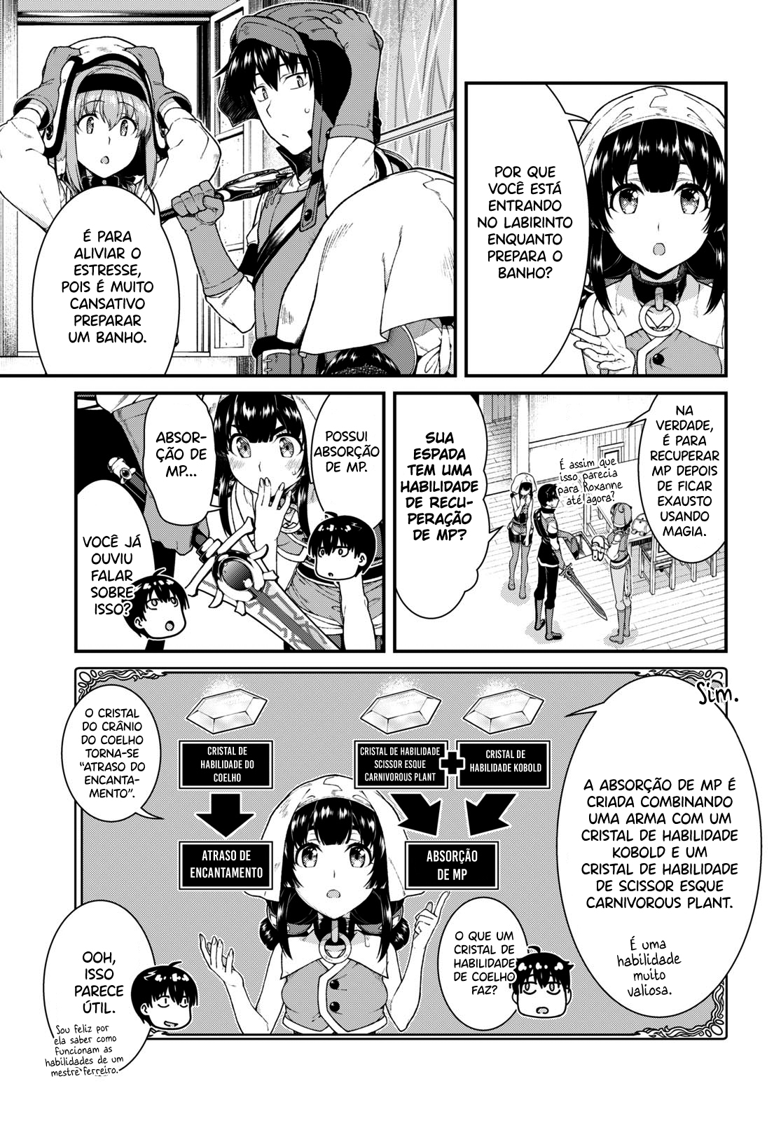 Isekai Meikyuu de Harem Wo Capítulo 1