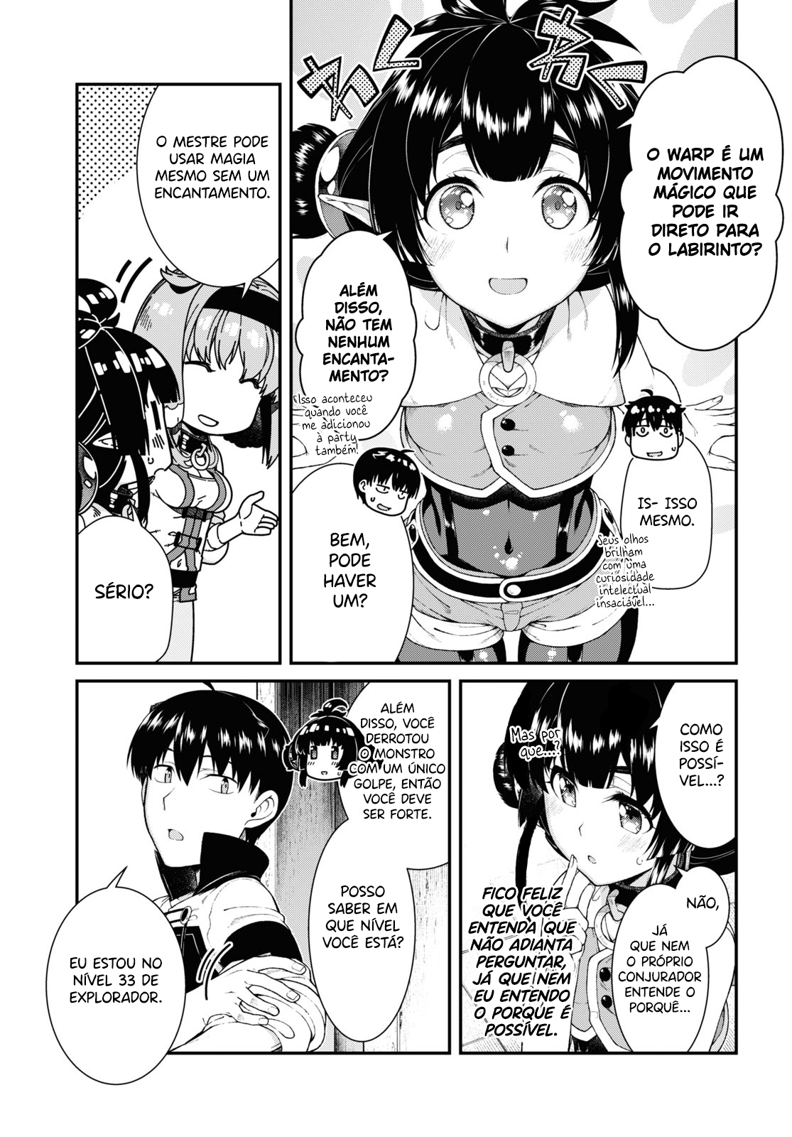 Isekai Meikyuu de Harem Wo Capítulo 1