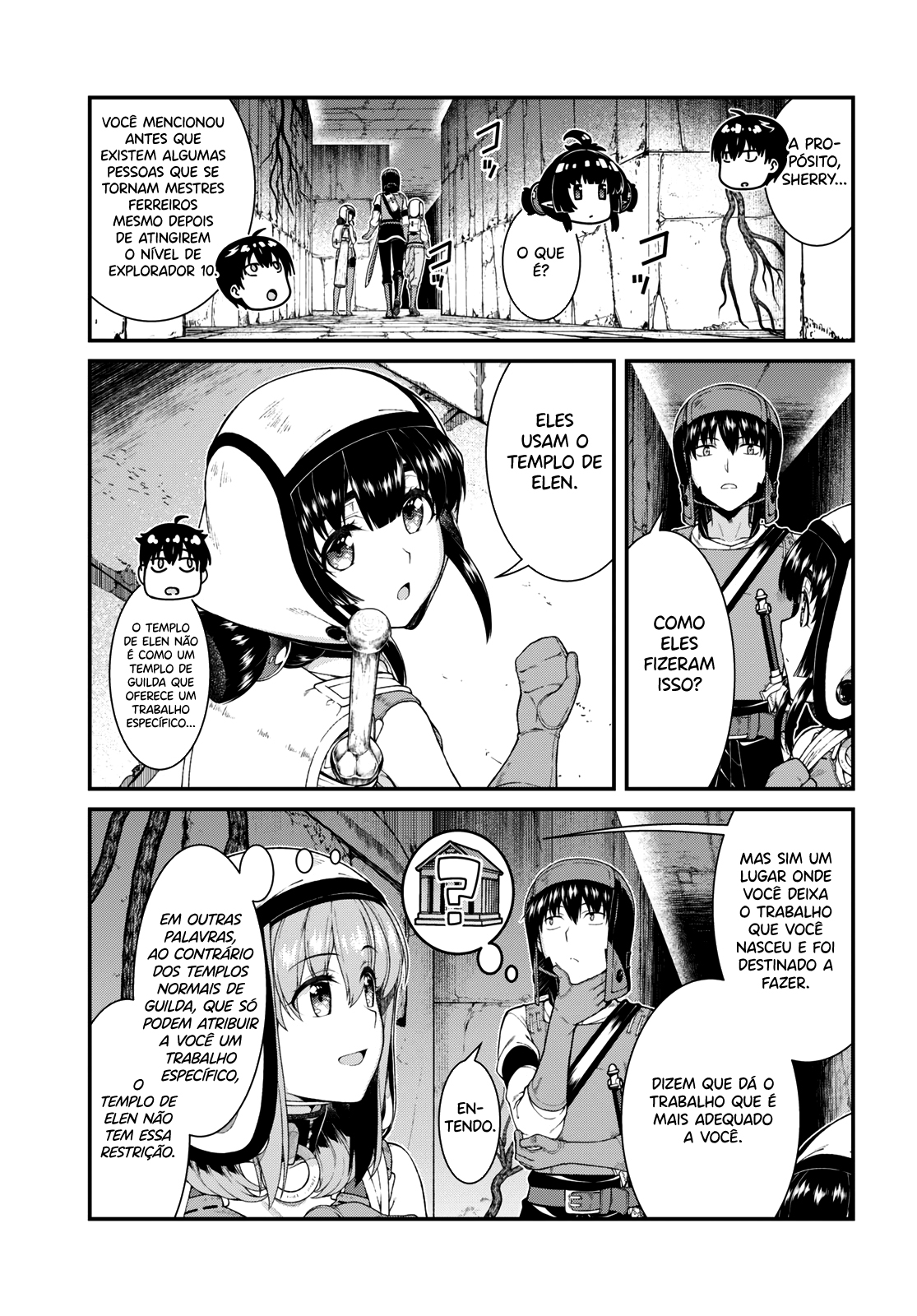 Isekai Meikyuu de Harem Wo Capítulo 1