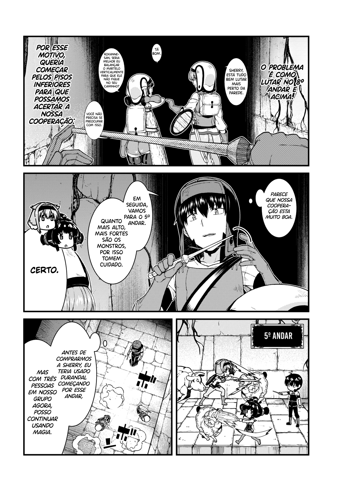 Isekai Meikyuu de Harem Wo Capítulo 1