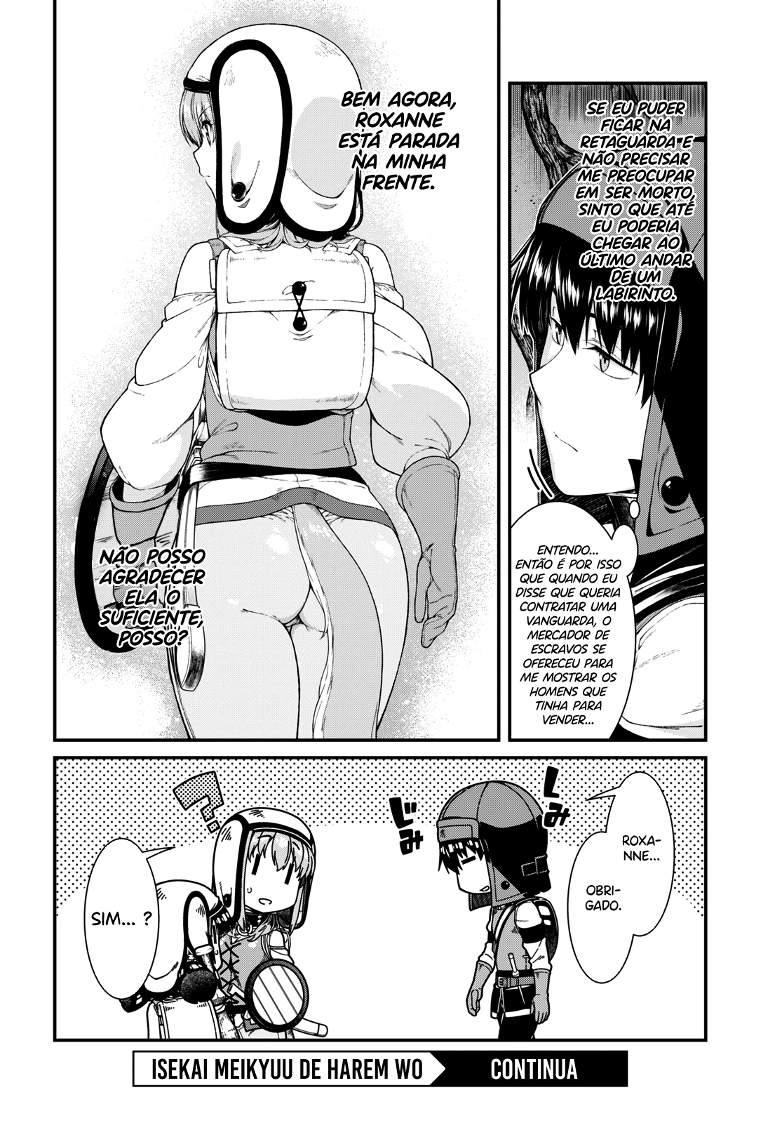 Isekai Meikyuu de Harem Wo Capítulo 1