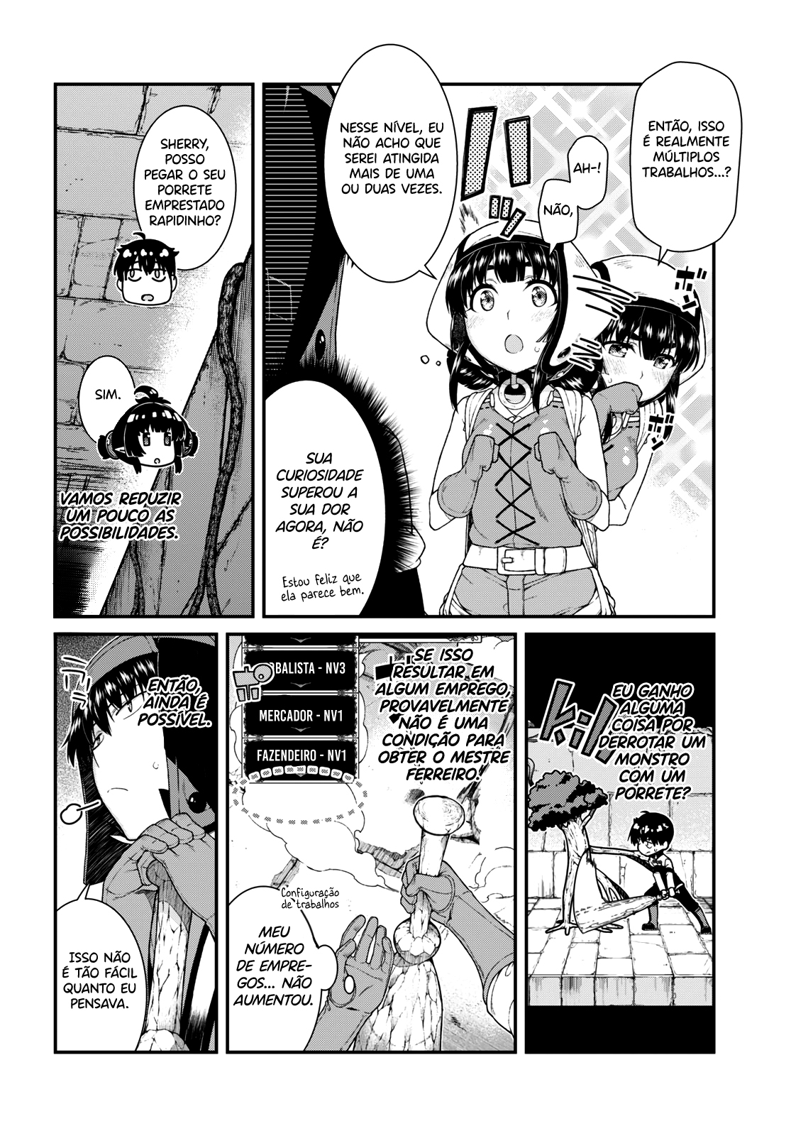 Isekai Meikyuu de Harem Wo Capítulo 1