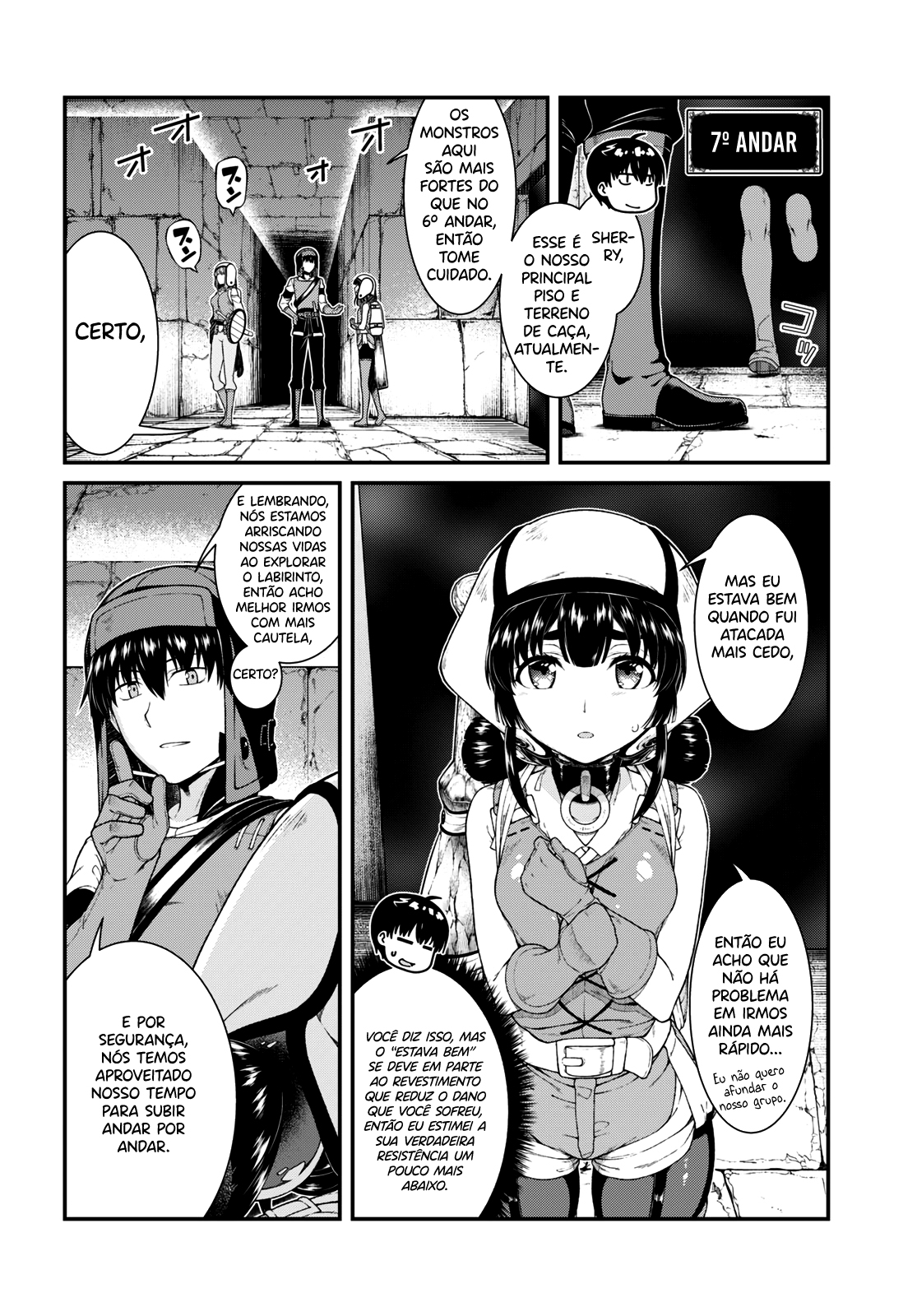 Isekai Meikyuu de Harem Wo Capítulo 1