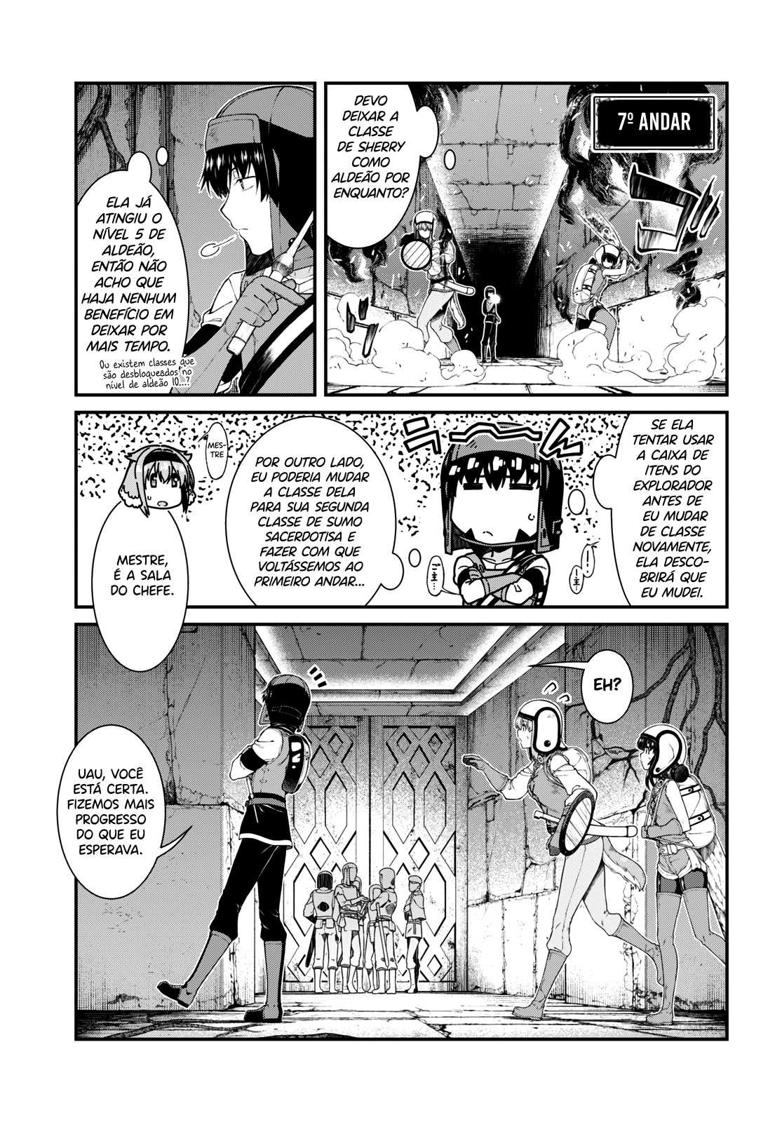 Isekai Meikyuu de Harem Wo Capítulo 1
