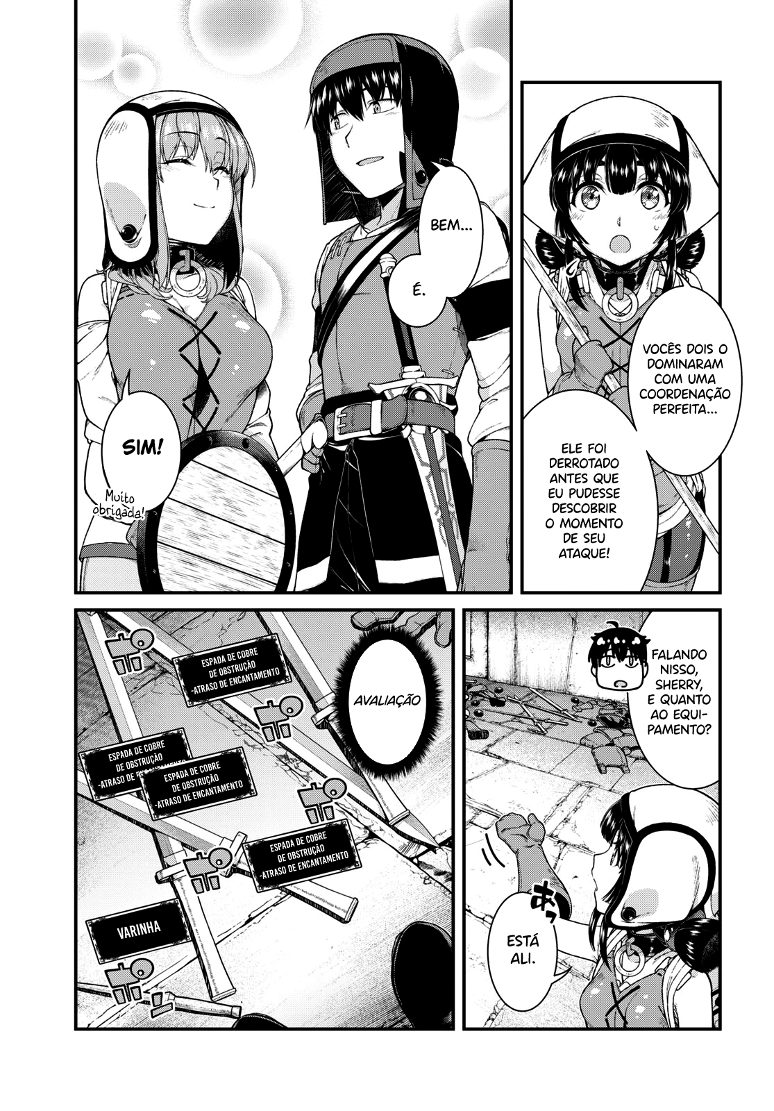 Isekai Meikyuu de Harem Wo Capítulo 1