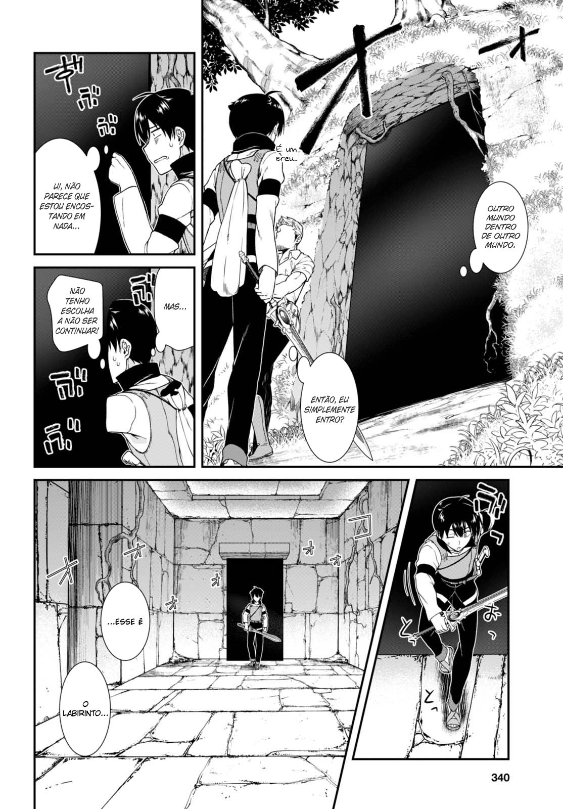 Isekai Meikyuu de Harem Wo Capítulo 1