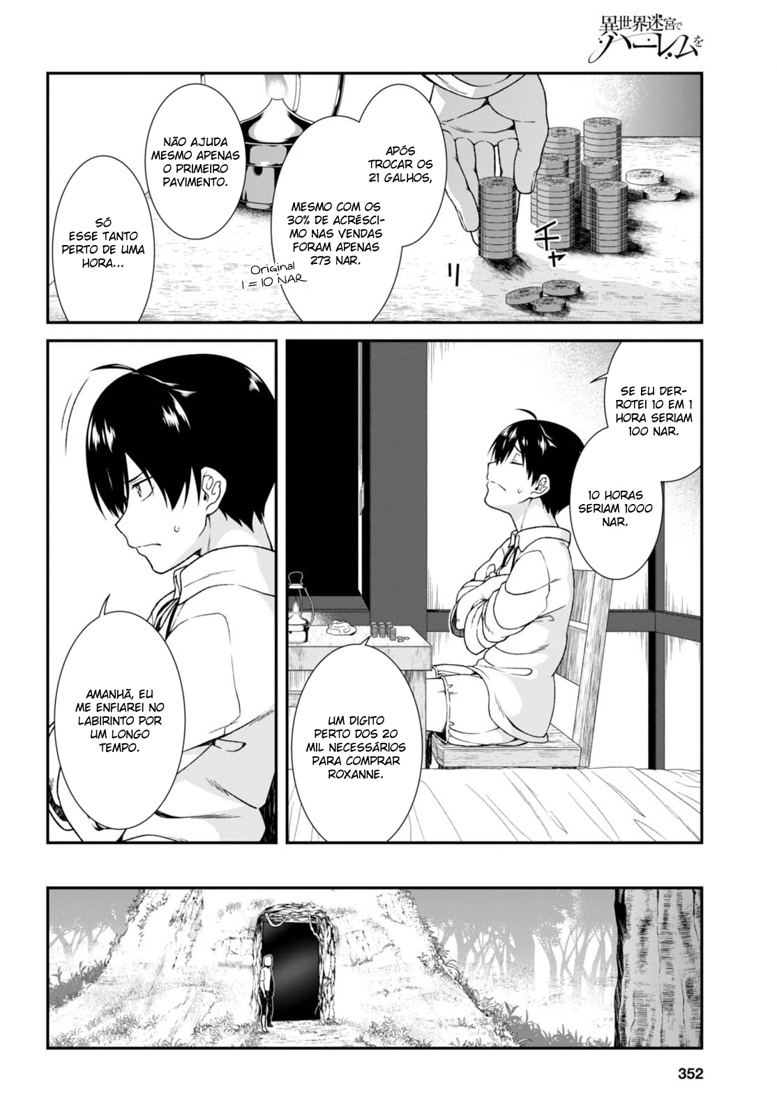 Isekai Meikyuu de Harem Wo Capítulo 1