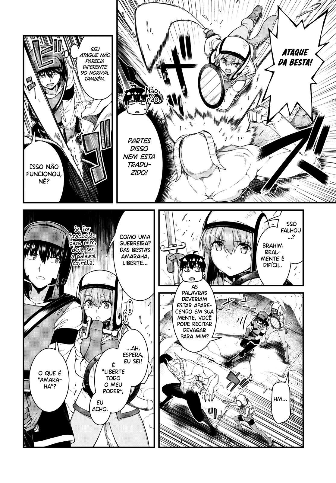 Isekai Meikyuu de Harem Wo Capítulo 1