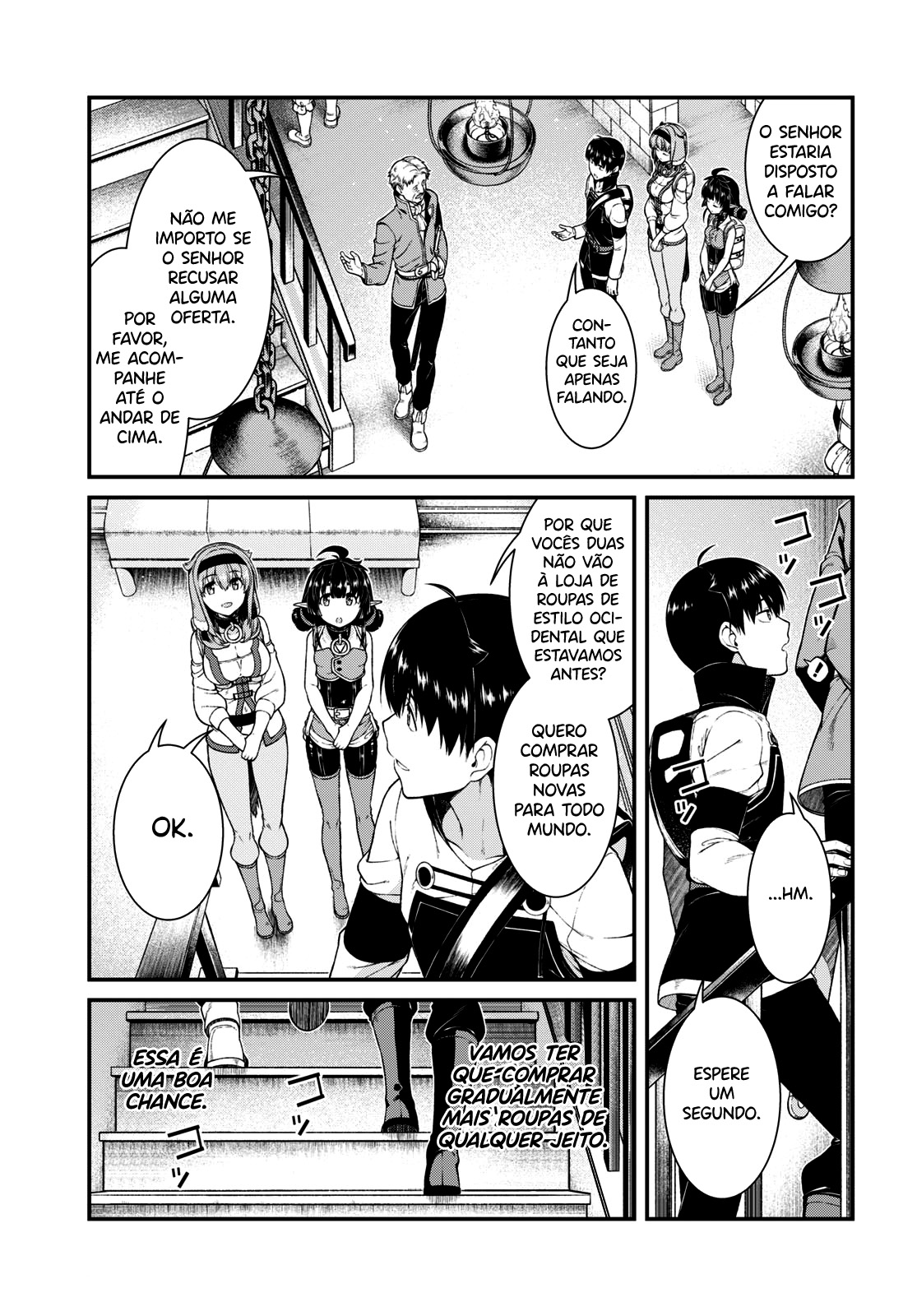 Isekai Meikyuu de Harem Wo Capítulo 1