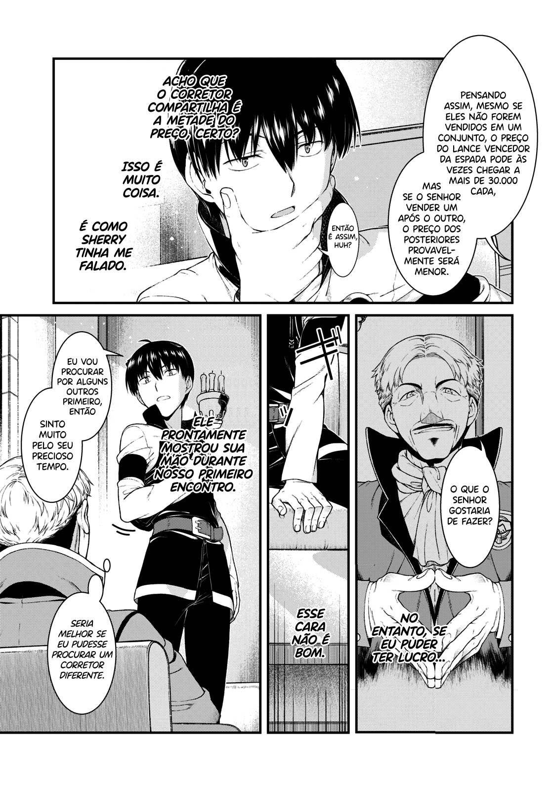 Isekai Meikyuu de Harem Wo Capítulo 1