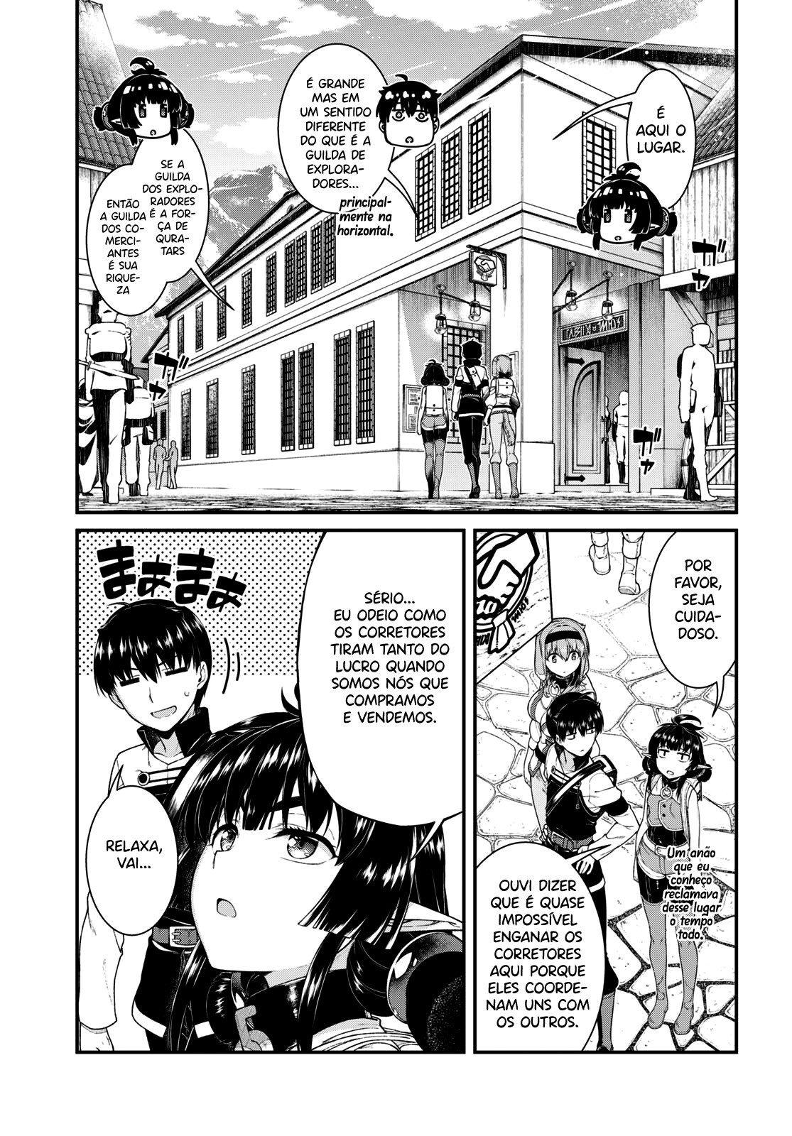 Isekai Meikyuu de Harem Wo Capítulo 1