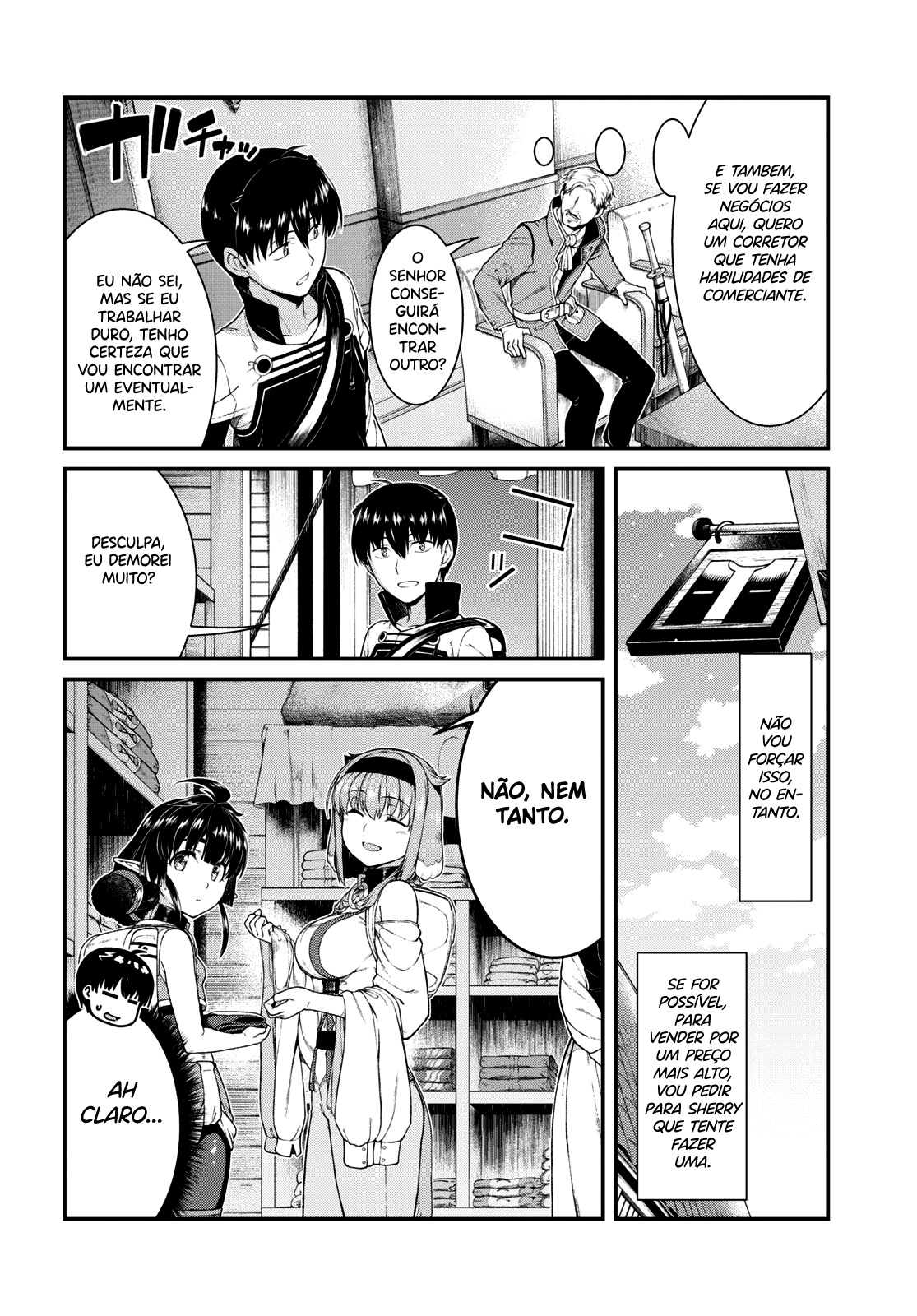 Isekai Meikyuu de Harem Wo Capítulo 1