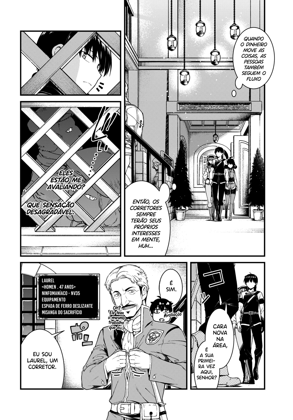 Isekai Meikyuu de Harem Wo Capítulo 1