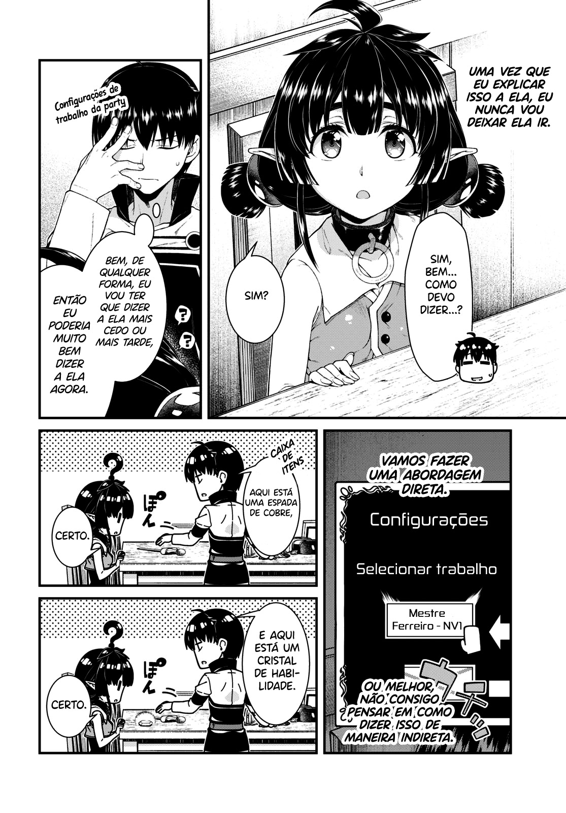 Isekai Meikyuu de Harem Wo Capítulo 1