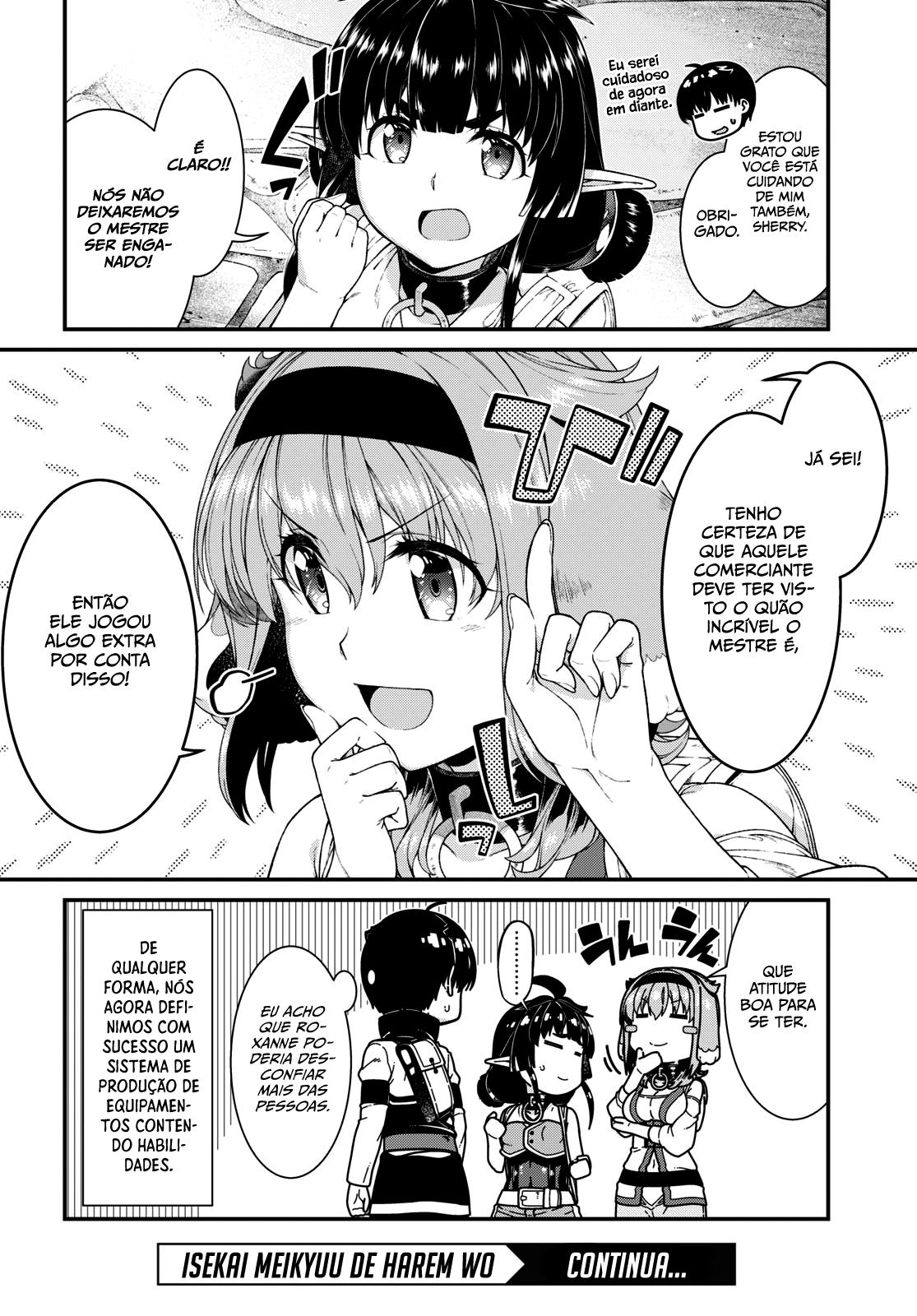 Isekai Meikyuu de Harem Wo Capítulo 1